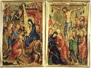 unknow artist The Adoration of the Magi and The Crucifixion china oil painting reproduction